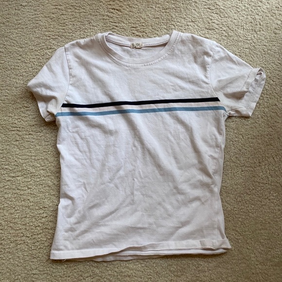 Striped T-Shirt~Brandy Melville~Size Small - Picture 2 of 3